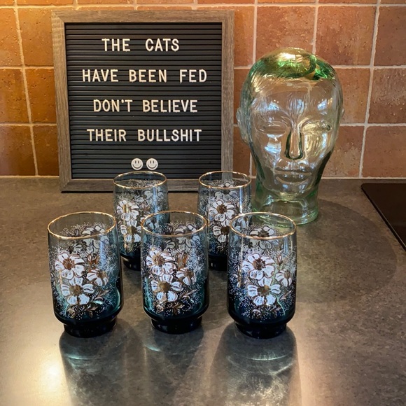 Vintage juice glasses - Picture 1 of 8